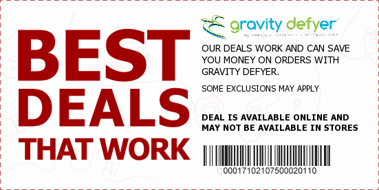 Gravity Defyer Coupons