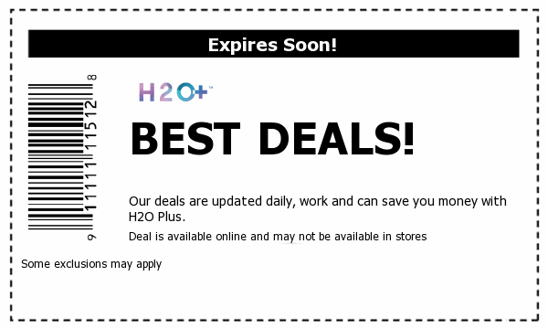 H2O Plus Deals