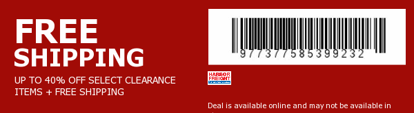 Harbor Freight Coupon
