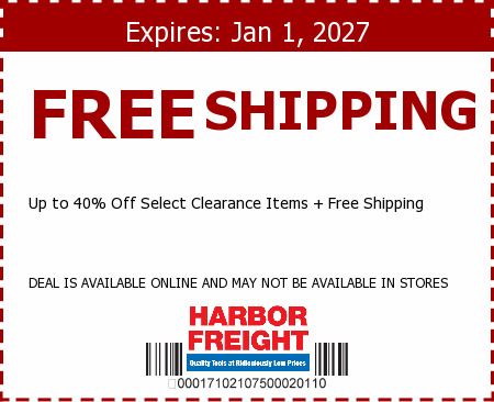 Harbor Freight Promo Code