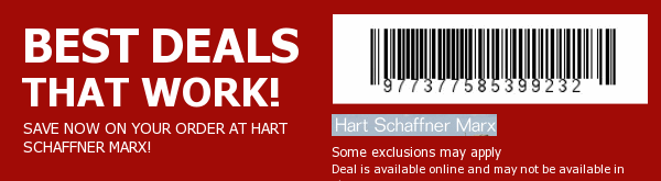 Hart Schaffner Marx Coupon