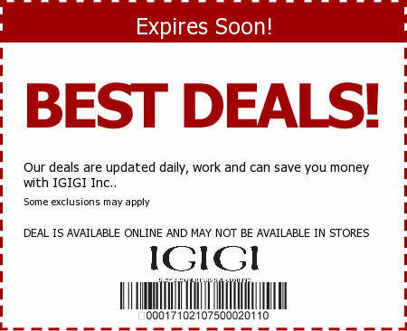 IGIGI Promo Code