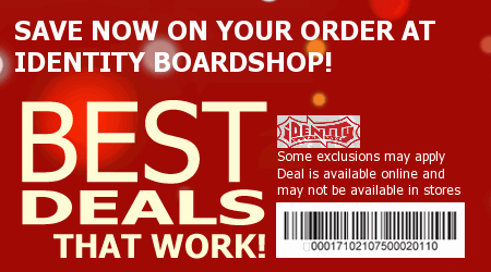 Identity Boardshop Coupon Code
