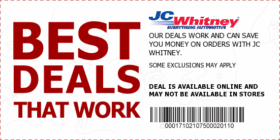 JC Whitney Coupons