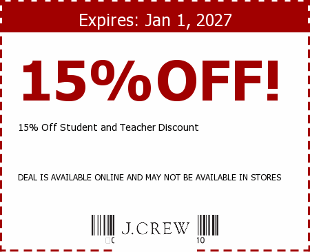 J.Crew Promo Code