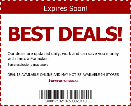 Jarrow Formulas Promo Code