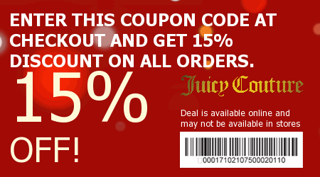 Juicy Couture Coupon Code