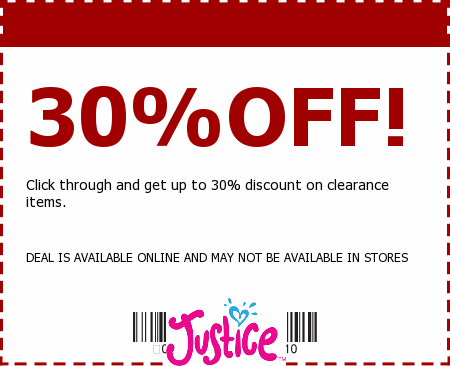 Promo code justice clothing