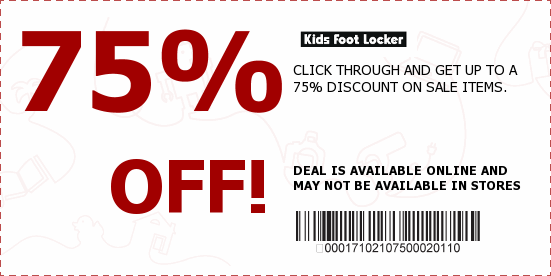 Kids Foot Locker Coupons