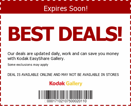 Kodak Gallery Promo Code