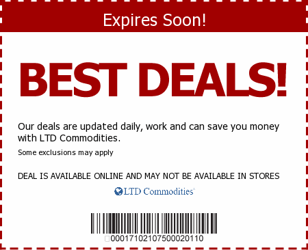 LTD Commodities Promo Code