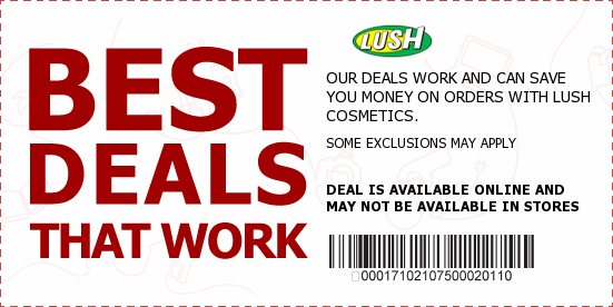 LUSH Cosmetics Coupons