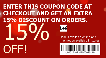 Lee Jeans Coupon Code