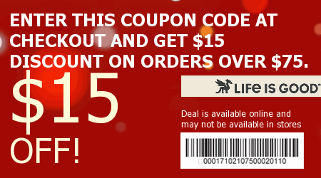 Life is good Coupon Code