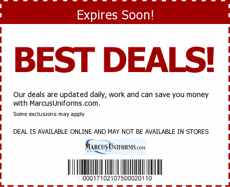 MarcusUniforms.com Promo Code