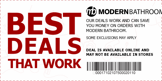 Modern Bathroom Coupons