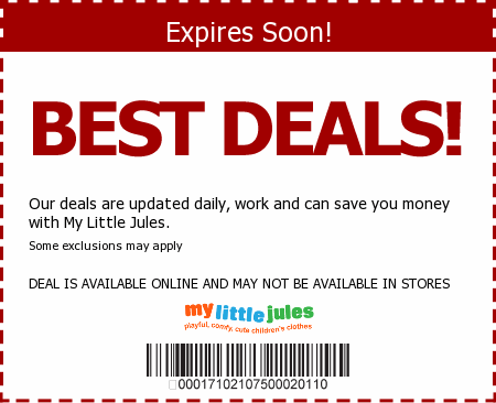 My Little Jules Promo Code