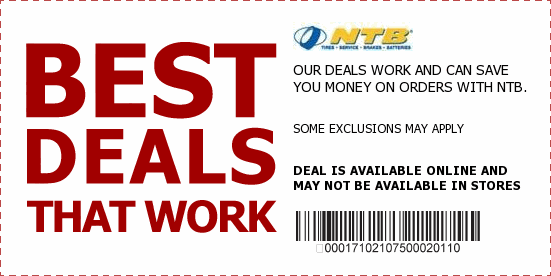 NTB Coupons