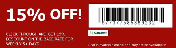 National Car Rental Coupon