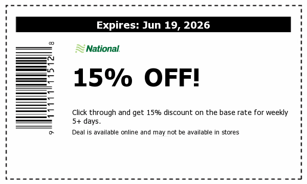National Car Rental Deals