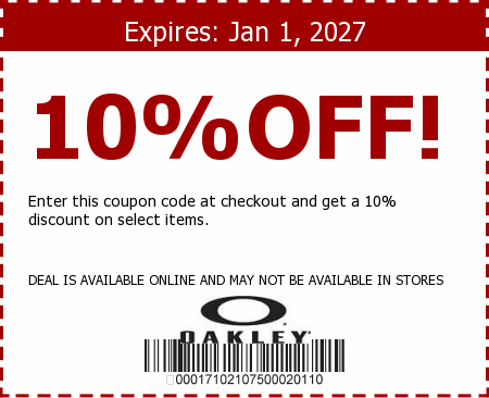 Oakley Promo Code