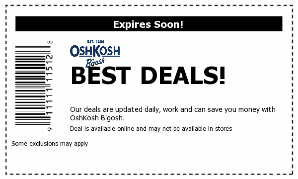 Osh Kosh Bgosh Deals