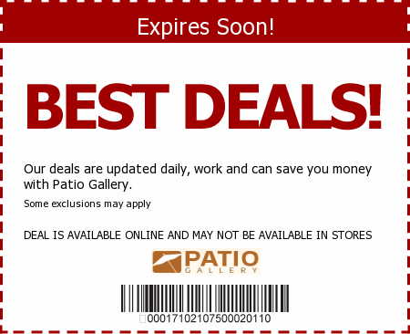 Patio Gallery Promo Code
