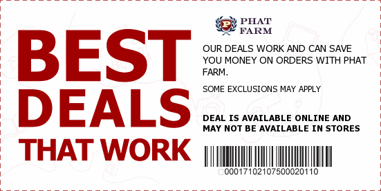 Phat Farm Coupons
