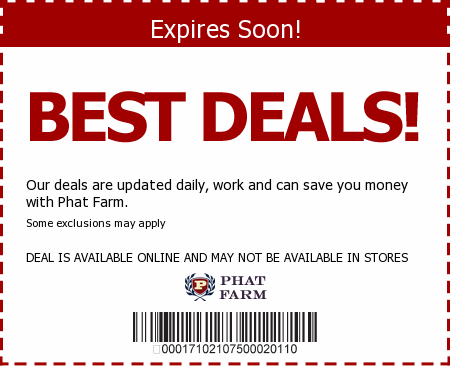 Phat Farm Promo Code