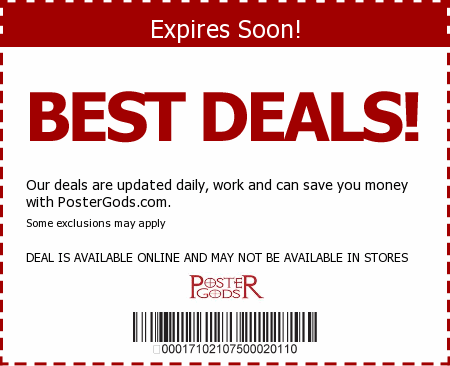 PosterGods.com Promo Code