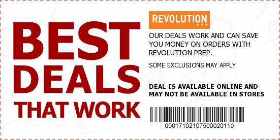 Revolution Prep Coupons