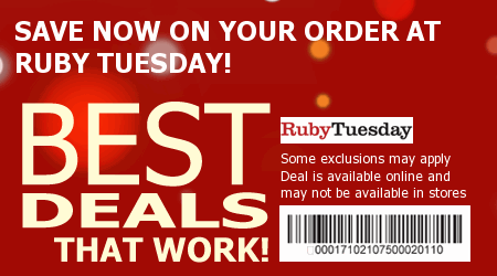 Order resume online ruby tuesday