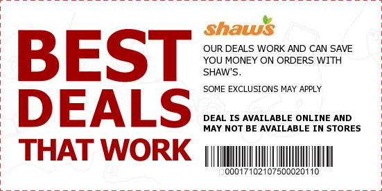 Shaw's Coupons