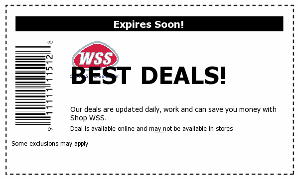 Promo Code Get $20 Off $99+ Order WSS offers free shipping if you spend more than $ You can return your item up to 21 days after your purchase. Refunds are credited to the original payment method. About WSS: WSS is a shoe retailer that is dedicated to helping local communities as well as the working class.