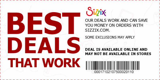 Sizzix Coupons