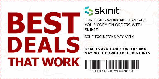 Skinit Coupons