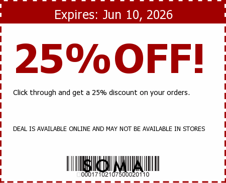 Soma Promo Code