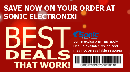 Sonic Electronix Coupon Code