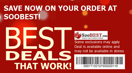 SooBest.com Coupon Code