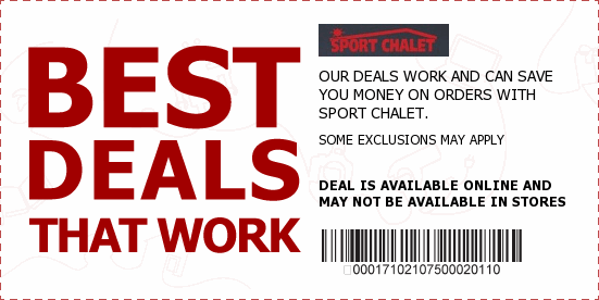 Sport Chalet Coupons