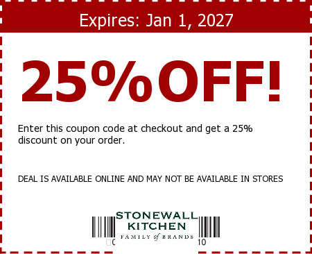 Stonewall Kitchen Promo Code