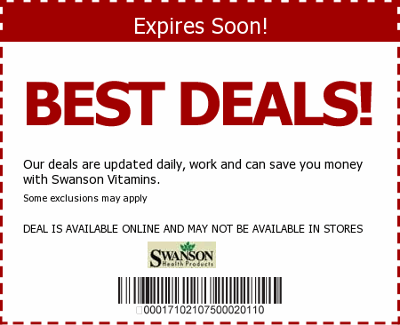 Swanson Vitamins Promo Code