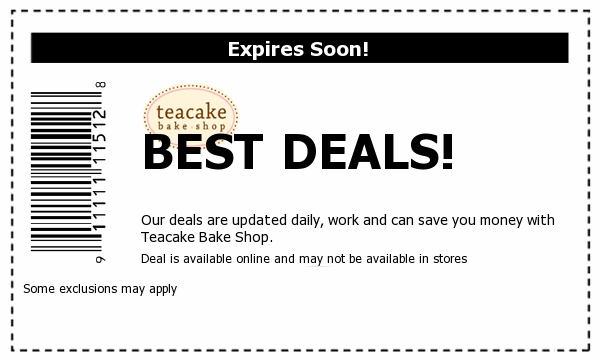 Teacake Bake Shop Deals