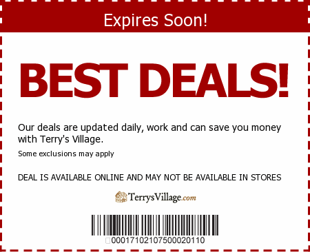 Terrys Village Promo Code