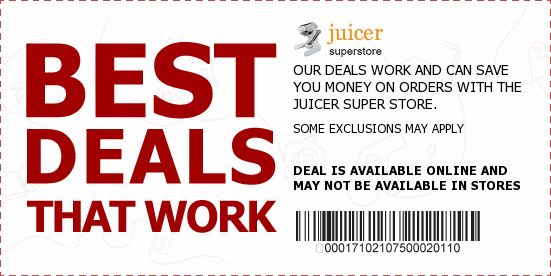 The Juicer Super Store Coupons