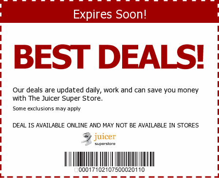 The Juicer Super Store Promo Code