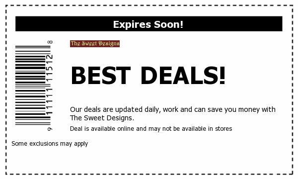 The Sweet Designs Deals