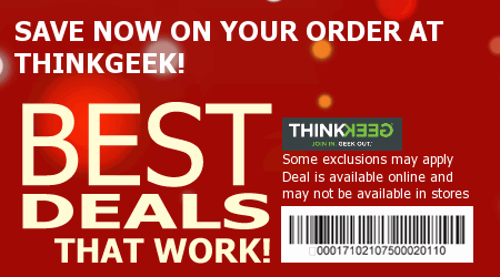 ThinkGeek Coupon Code