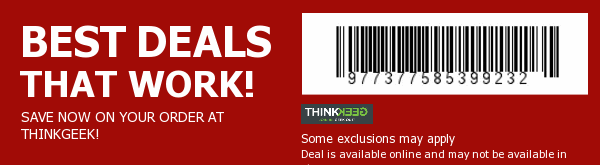 ThinkGeek Coupon