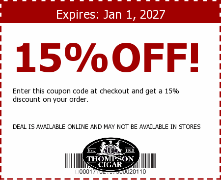 Thompson Cigar Promo Code